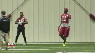 Falcons Friday Practice 9 Days out from Super Bowl
