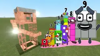 I FOUND THE NEW (9) SPRUNKI NUMBERBLOCKS MINE , In Garry's Mod