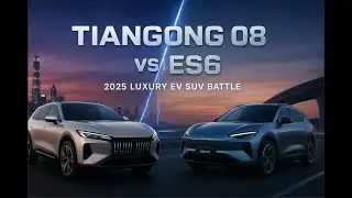 2025 Hongqi Tiangong 08 AWD vs NIO ES6 | Luxury EV SUV Battle