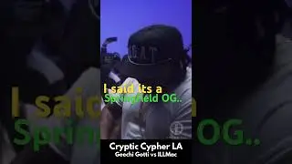 #GEECHIGOTTI  vs #ILLMAC clip from #CRYPTICCYPHER #LA @THERIOTOC vs #RAPOFF