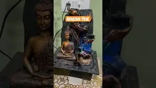 Buddha water fountain Statue - #homedecor #amazon #buddha #ytshorts
