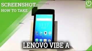 LENOVO Vibe A TAKE SCREENSHOT / CAPTURE SCREENSHOT