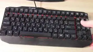 Обзор клавиатуры zalman zm-k500