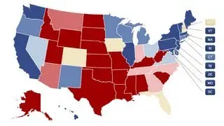 The Post-Convention Electoral Map