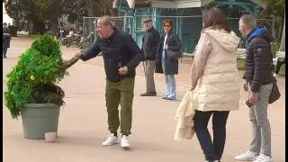 Girls Lose It! : Funniest Moments Bushman Prank 2025🙈🙈🙈😭