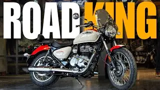 Royal Enfield Meteor 350 Aurora Red - Best Comfortable Cruiser