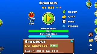 PATCHED:Free Stars: Dominus by K2T [Harder-7 Star]-Geometry Dash