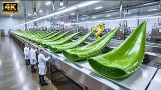 Inside a Modern Aloe Vera Juice Factory: From Field-Grown Leaves to Retail Shelves