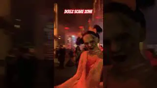 DOLLZ SCARE ZONE #halloweenhorrornights #universalstudioshollywood #scarezone