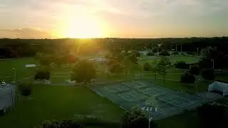 Court Aces: Aerial Views of Tennis Courts in 4K 🎾🚁