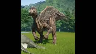 Jurassic park/world spin the wheel!!! part 3 indominus rex vs dracodentitan