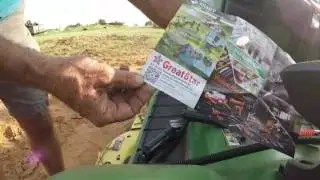 Battery powered fuel pump for filling mowers and such!