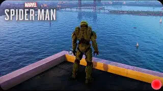 Spiderman but instead its Master Chief (MOD)