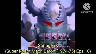 All Super Robot Mach Baron Monsters