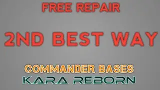 WAR COMMANDER OPERATION : KARA REBORN COMMANDER BASES BEST WAY