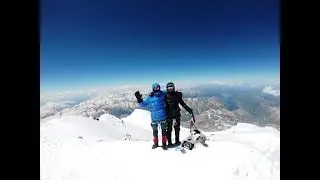 Expedition to summit of Elbrus by North Route