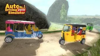 Tuk Tuk Rickshaw Auto Driving Simulator 2019 | Gameplay Fun