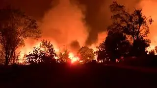Carr Fire: Raw video from Harlan Drive on July 26, 2018