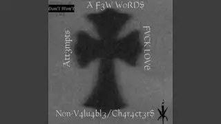 A F3W W0RD$