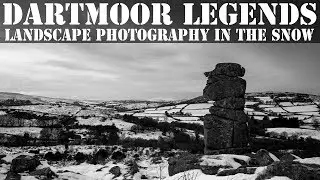 Dartmoor Legends in the Snow |  Bowermans Nose Landscape Photography | VW T5 Campervan