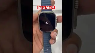 Apple Watch Ultra 2 | Real or Fake ?? #shorts #trending #viral #tech #ultrawatch #apple #unboxing