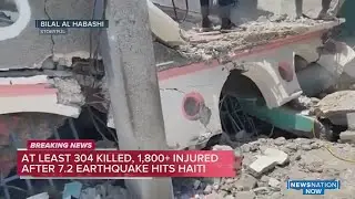 Hundreds dead after 7.2 earthquake strikes Haiti