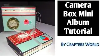 DIY : Camera Box Mini Album / How to make a Mini Scrapbook