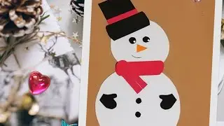Muñeco de nieve ⛄☃️ de foamy o goma eva (adorno navideño)