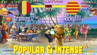 FT5 @ssf2xjr1: training12 (BE) vs RickyTTT (CATALONIA) [Super SF II X ssf2x ssf2 Fightcade] Nov 12