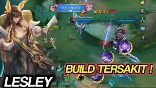 BUILD LESLEY TERSAKIT 2026?! AUTO MVP! - MOBILE LEGENDS #mlbb 