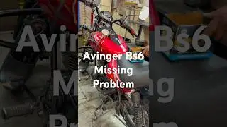 Avinger bs6 missing problem #bs6 #automobile #motorcycle #bikeservice #biketraining #mechanic #garag