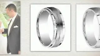 Mens Sterling Silver Wedding Bands