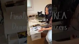 Наконец-то правильная организация ящиков IKEA Alex
