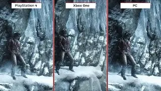 Rise of the Tomb Raider Graphics Comparison - PS4 vs PC vs Xbox One
