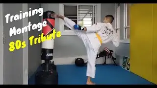 Training Montage for Ju-Jitsu Fighting System