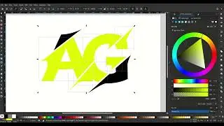 How To Make Letter Logo Design - Inkscape Logo Design Tutorial