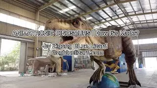 Animatronic Dinosaur| How it is made? China version
