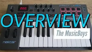 Nektar impact lx25+ OVERVIEW