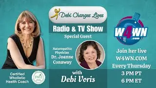Debi Reveals with Dr. Joanne Conaway How Anxiety & Autoimmune Relates to the Gut and Gut-Brain Axis
