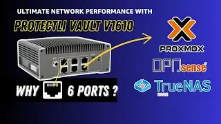Protectli Vault v1610 for Network Performance using Proxmox and NGFW - Scenarion Explained
