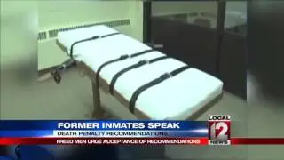 Freed men protest Ohio's decades-old capital punishment law