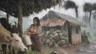 Traditional Nepali Mountain shepherd village Life| Most Hardwarking shepherd village Lifestyle|