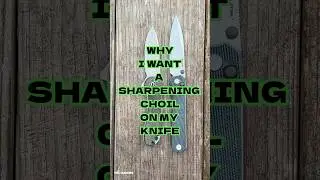 Knife Sharpening Choils Are a Must For Me #shorts #edc #knife