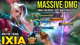 IXIA BEST BUILD 2026 | BUILD TOP 1 GLOBAL IXIA GAMEPLAY | MOBILE LEGENDS✓