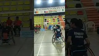 International Para Badminton Wheel Chair Games