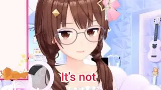 Chat asking Sora chan if she's a member of Holobabies