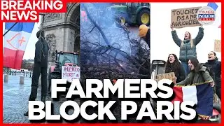 FRANCE FARMER PROTESTS LIVE | Fury in France: Farmers Rage Against Free Trade Agreement