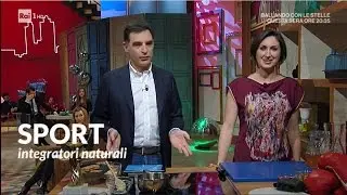 Sport al naturale: integratori energetici fatti in casa - Lucia Cuffaro a Unomattina in Famiglia