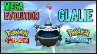 Mega Glalie Evolution - Pokemon Omega Ruby and Alpha Sapphire