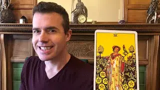 Nine of Pentacles - Tarot Card of the Day by Dr. Elliot Adam